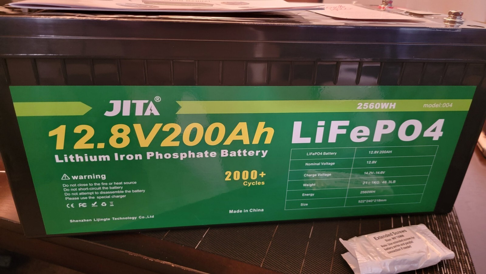 Portable Power Station Solar Generator LiFePo4 Battery Bank 5.12 Kwh 12Volt Grid