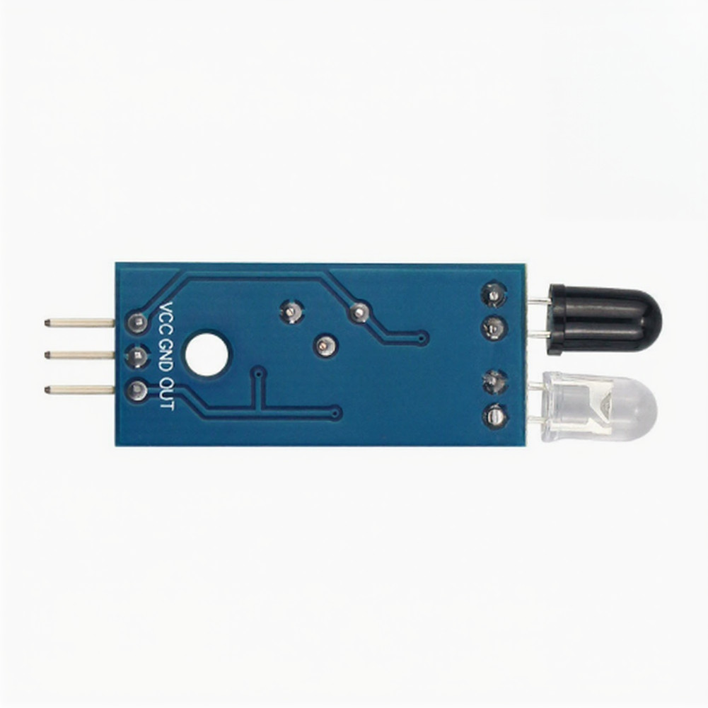 Compact IR Obstacle Avoidance Module 3.2 x 1.4 cm PCB Size with Mounting Holes