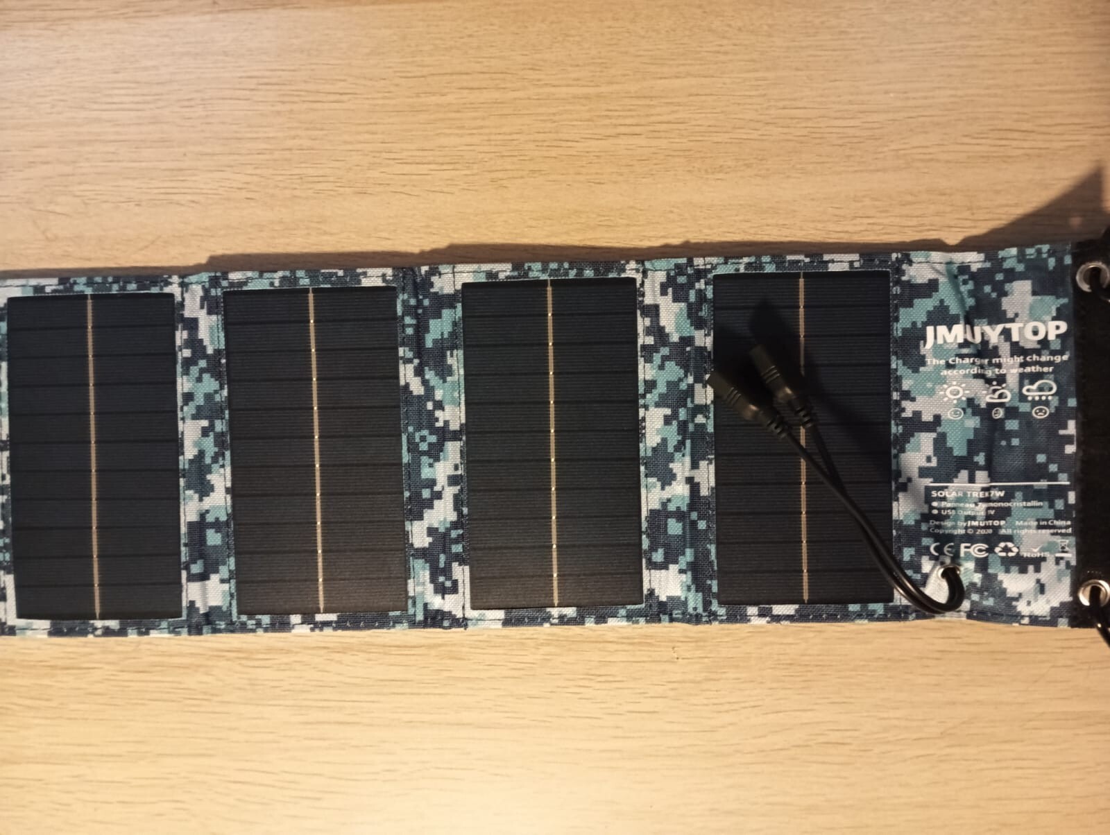 Portable Solar Panel 7 Watt 5V Dual USB Port
