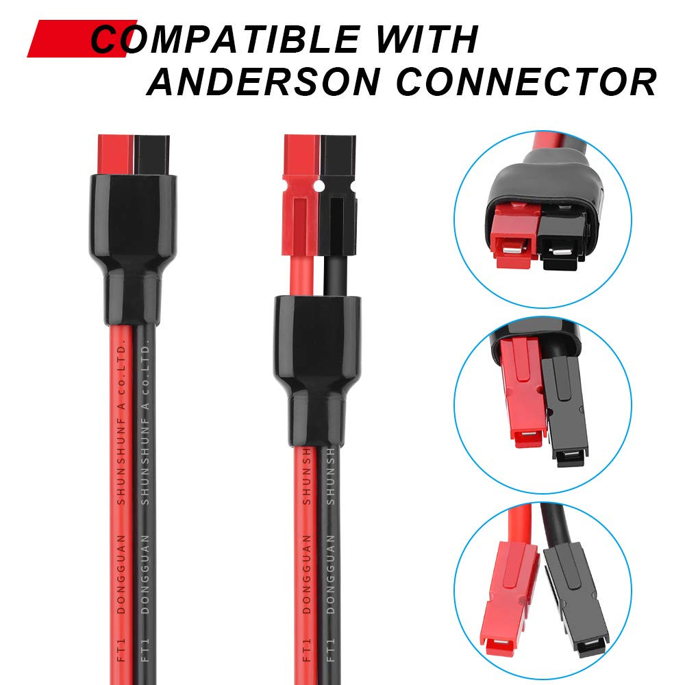 10AWG Solar Panel Cable Connector Kit, Compatible with Solar Connector