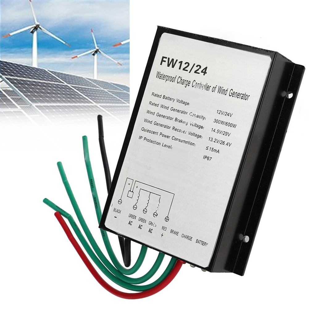 Efficient 600W Wind Turbine Charge Controller for Solar and Wind Energy