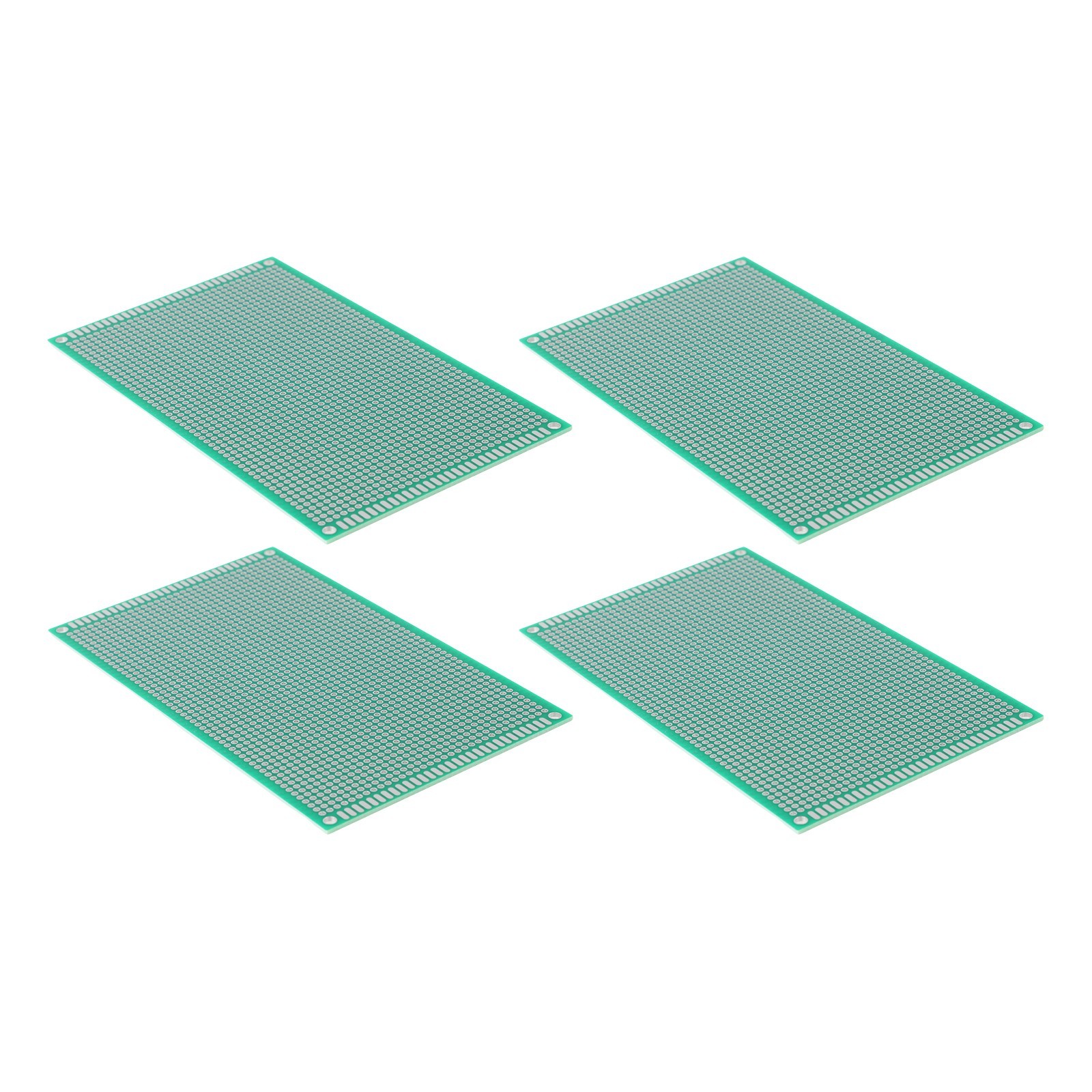 Efficient 9×15 cm Prototype PCB Set of 4 for Quick Electronic Prototyping