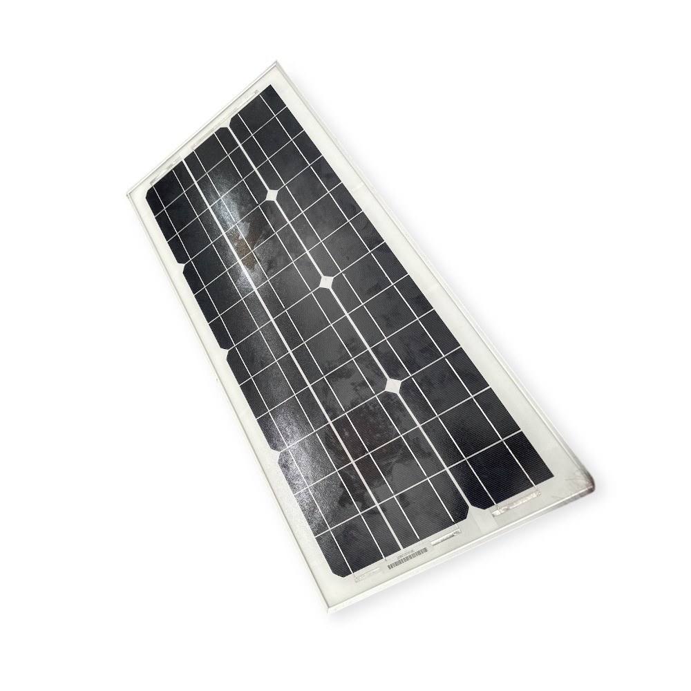 Alpha Solar MM025-12/1 Monocrystalline Solar Panel 25W 21.6V