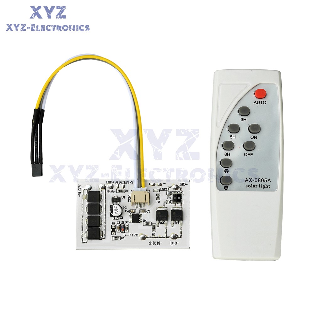 Solar Street Light Controller Circuit Board 3.2V 3.7V 6.4V7.4V Stepless Dimming