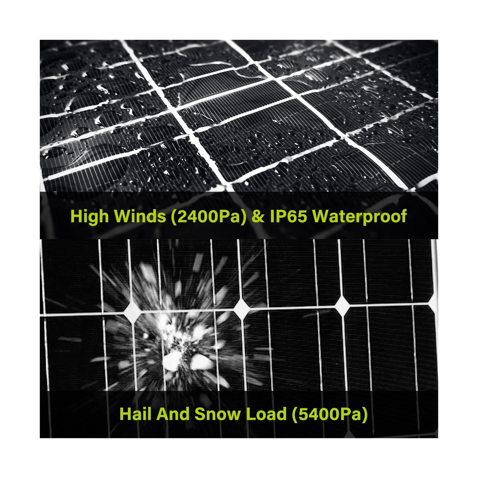 Newpowa 220W Monocrystalline Solar Panel 10BB Cell Solar Panel 220 Watt 12V H…