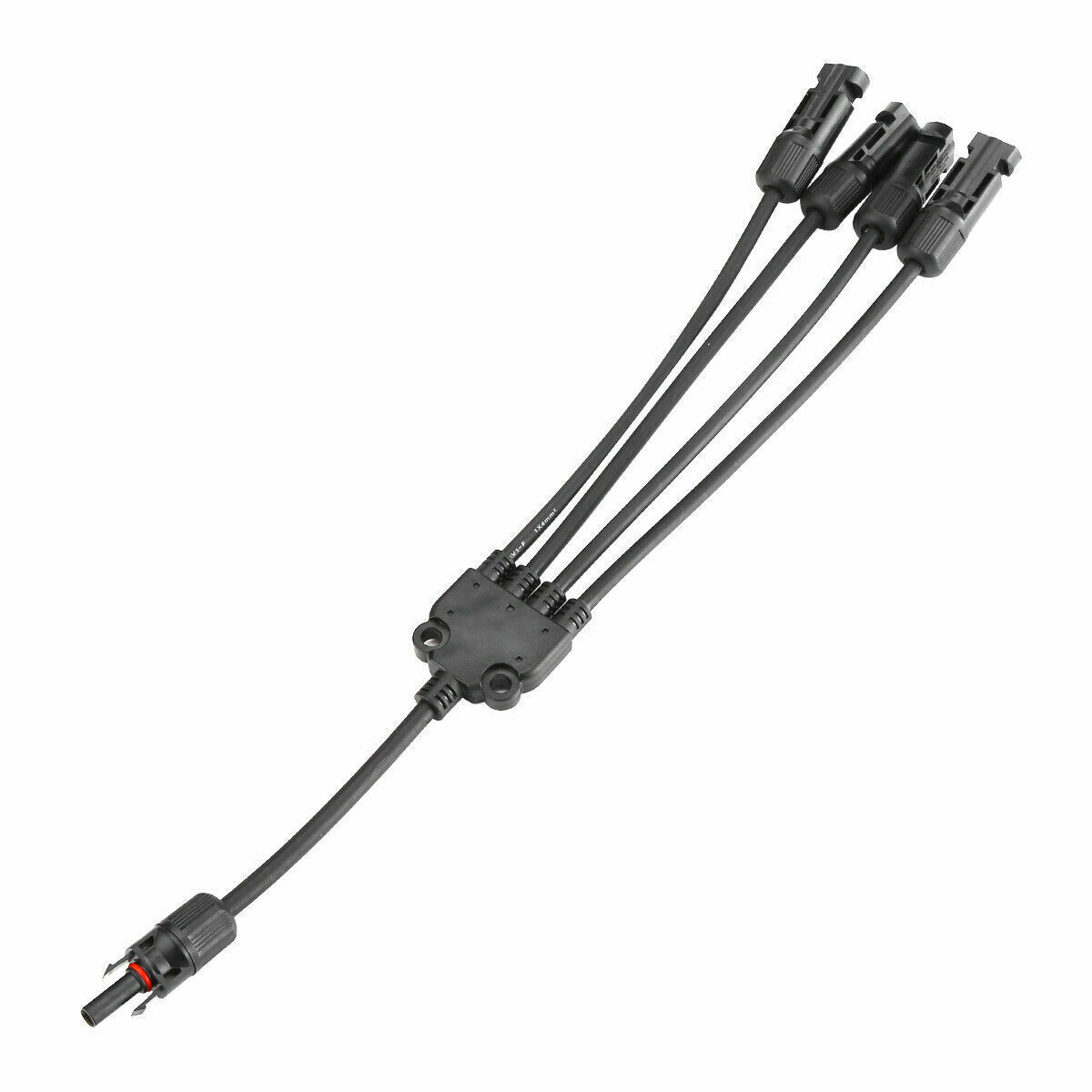 2Pack 30A Solar Panel Y Branch Cable Wire Adapter Connector Extension Waterproof