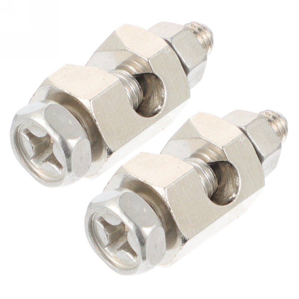 2pcs Solar Grounding Clip Lug Cable Clamp Wiring Frame Clip Supply