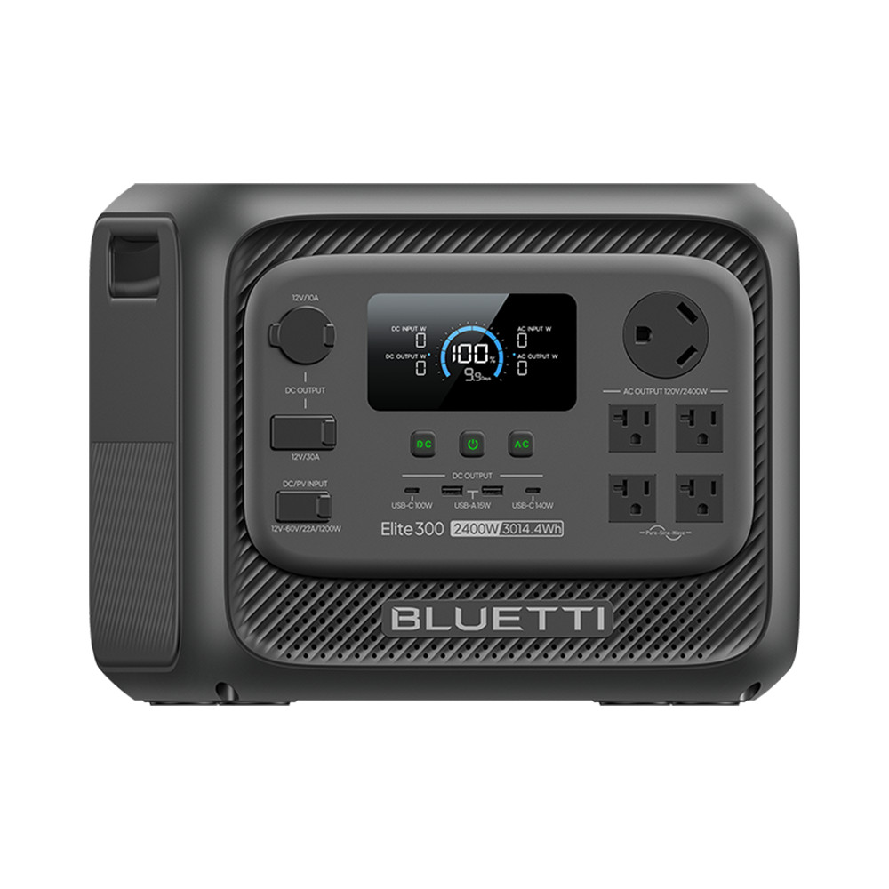 BLUETTI Elite 300 2400W 3014Wh Portable Power Station for Travelling Backup