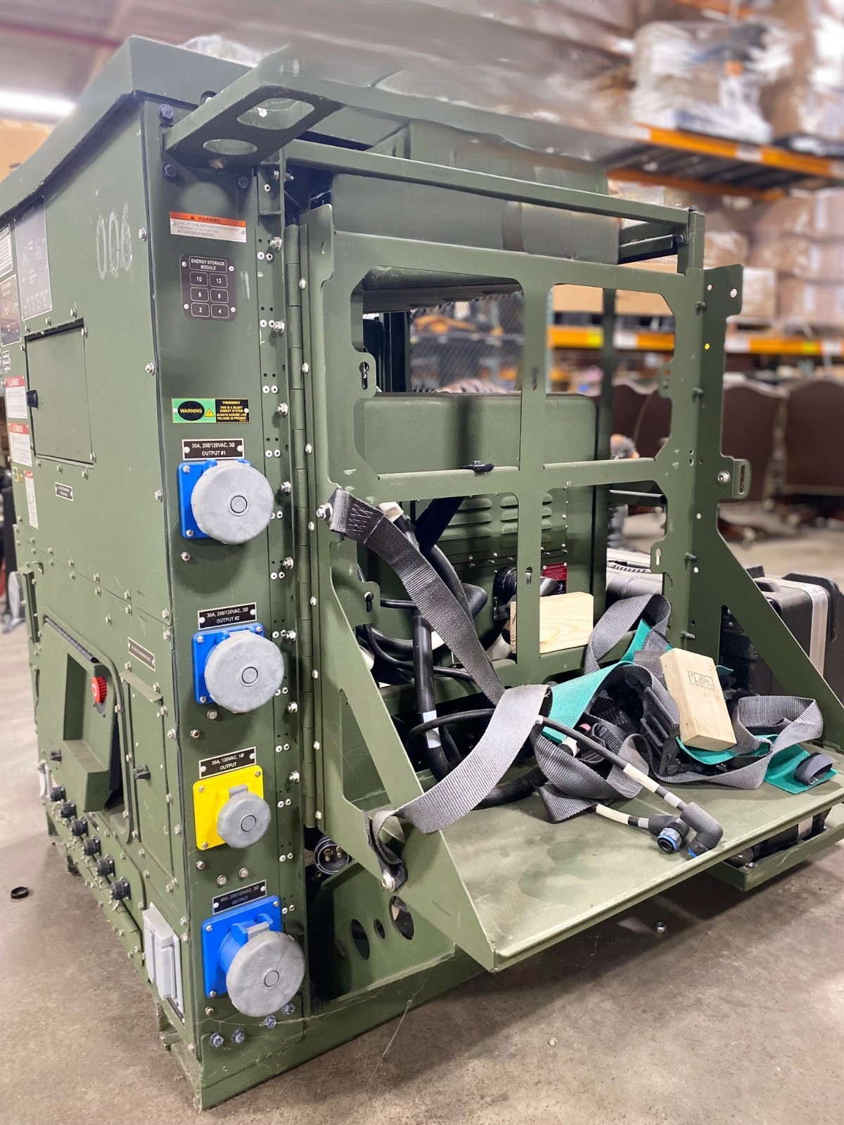 Mobile Electric Hybrid Power Sources – Military – Model # MEHPS – W/ Solar Panel