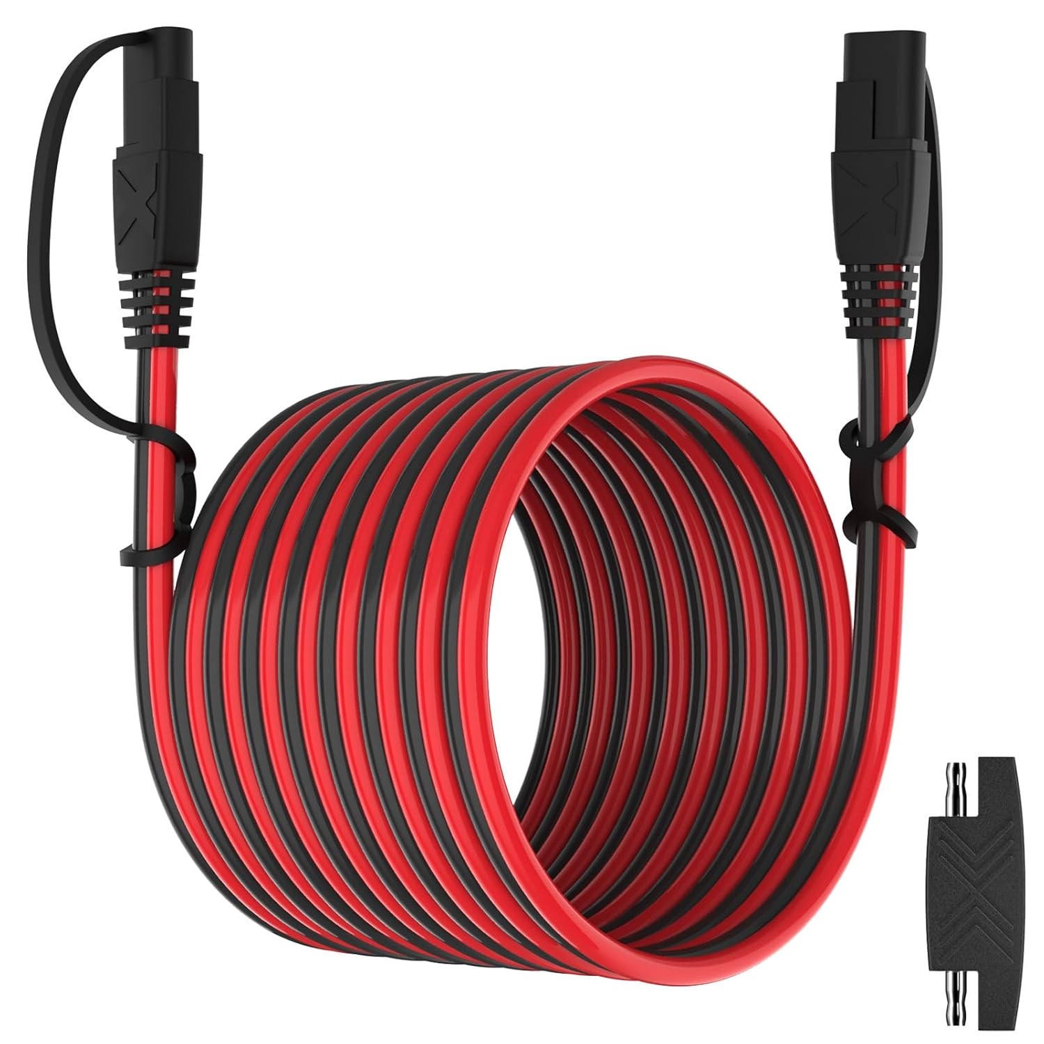 25ft SAE Automotive Extension Cable 16AWG Quick Disconnect Connector Extension