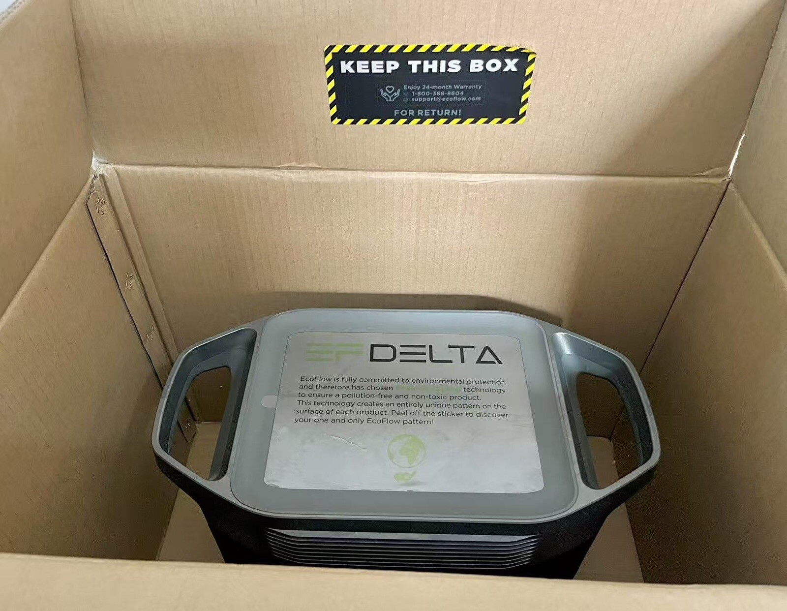 EcoFlow EF DELTA 1300 Portable Power Station 1260Wh Generator *Minor Scratch*