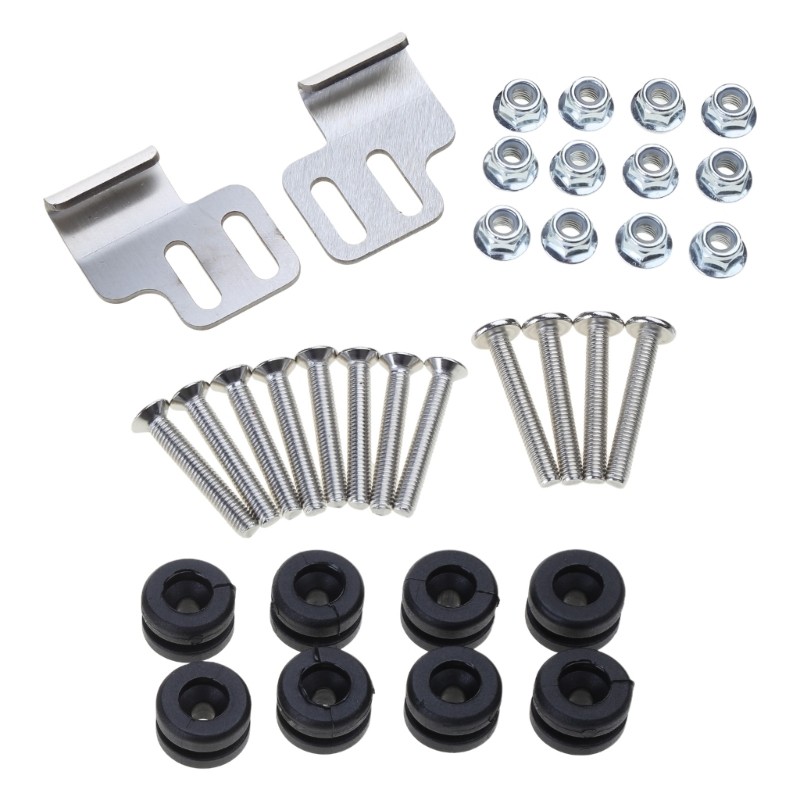 Replacement Luggage Case Mounting Fasteners Trunk Screw Bolts Lock Support Bars