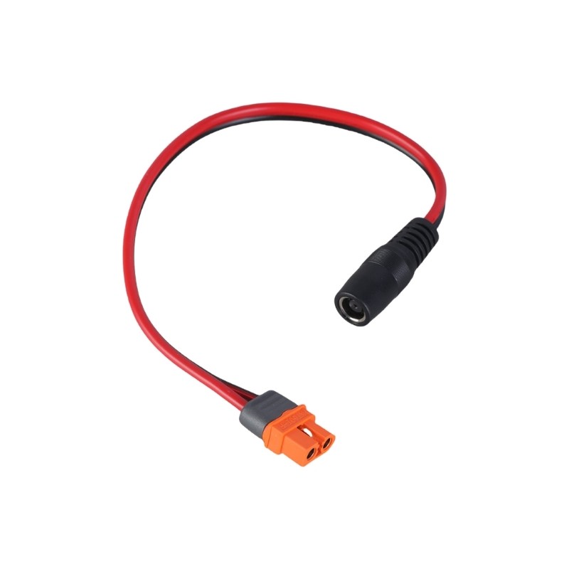 14AWG XT60I to DC7909 Charging Wire for Solar Generator Input Use