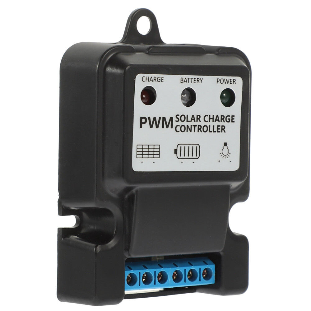 6V 12V 10A Auto Solar Panel Charge Controller Battery Charger Regulator Black