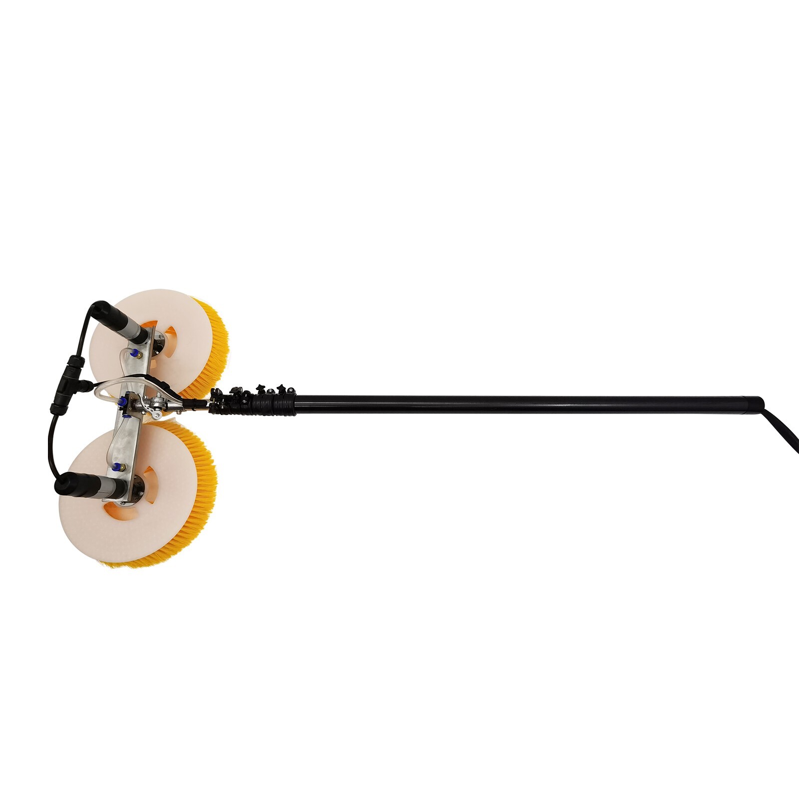 Double Head Electric Solar Photovoltaic Panel Cleaning Machine Multifunctional