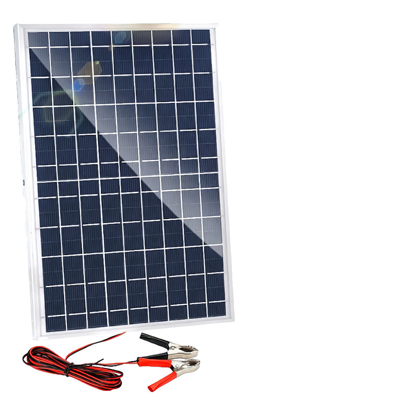30W Solar Panel Trickle Charger 12V Solar Battery 100A W / Controller Maintainer