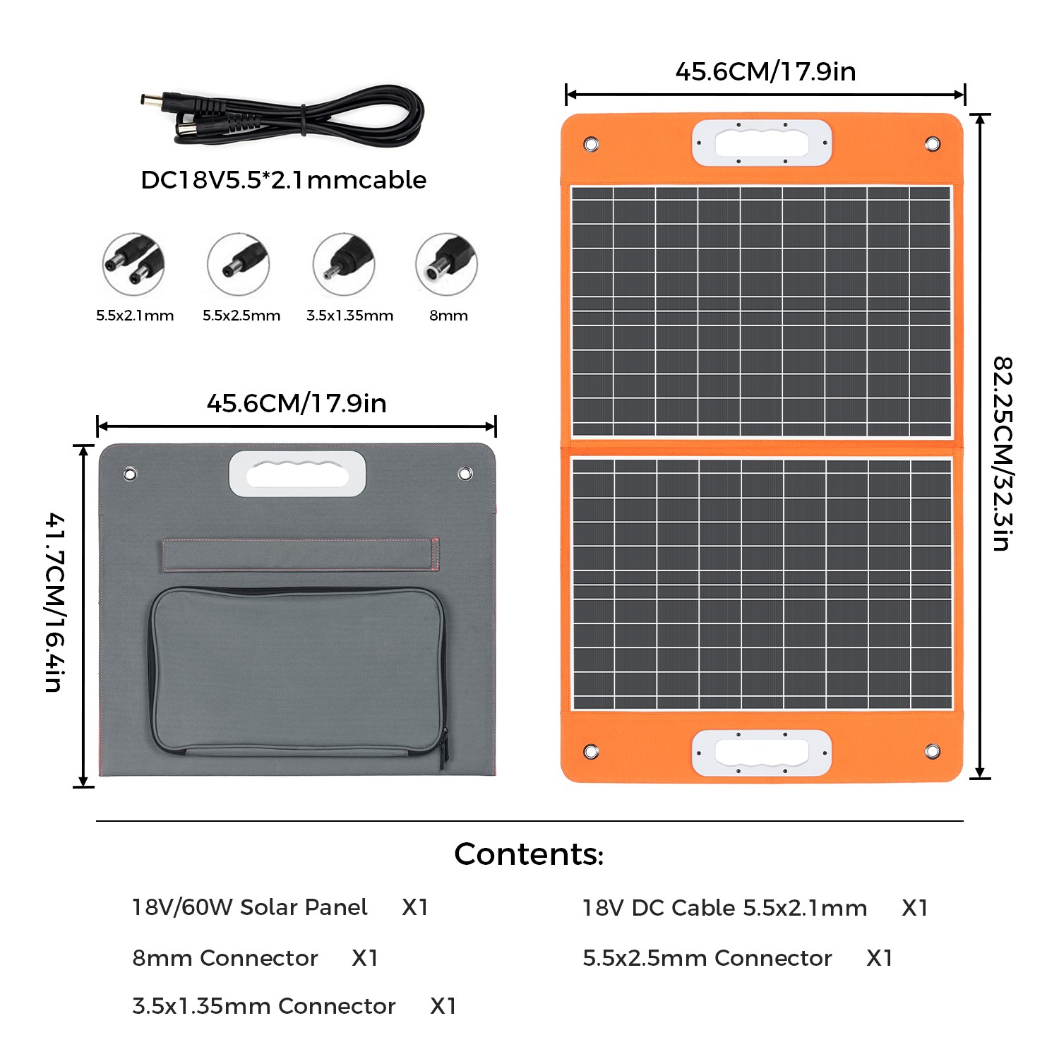 FlashFish E103 179.2Wh Portable Power Station Solar Generator & 60W Solar Panel