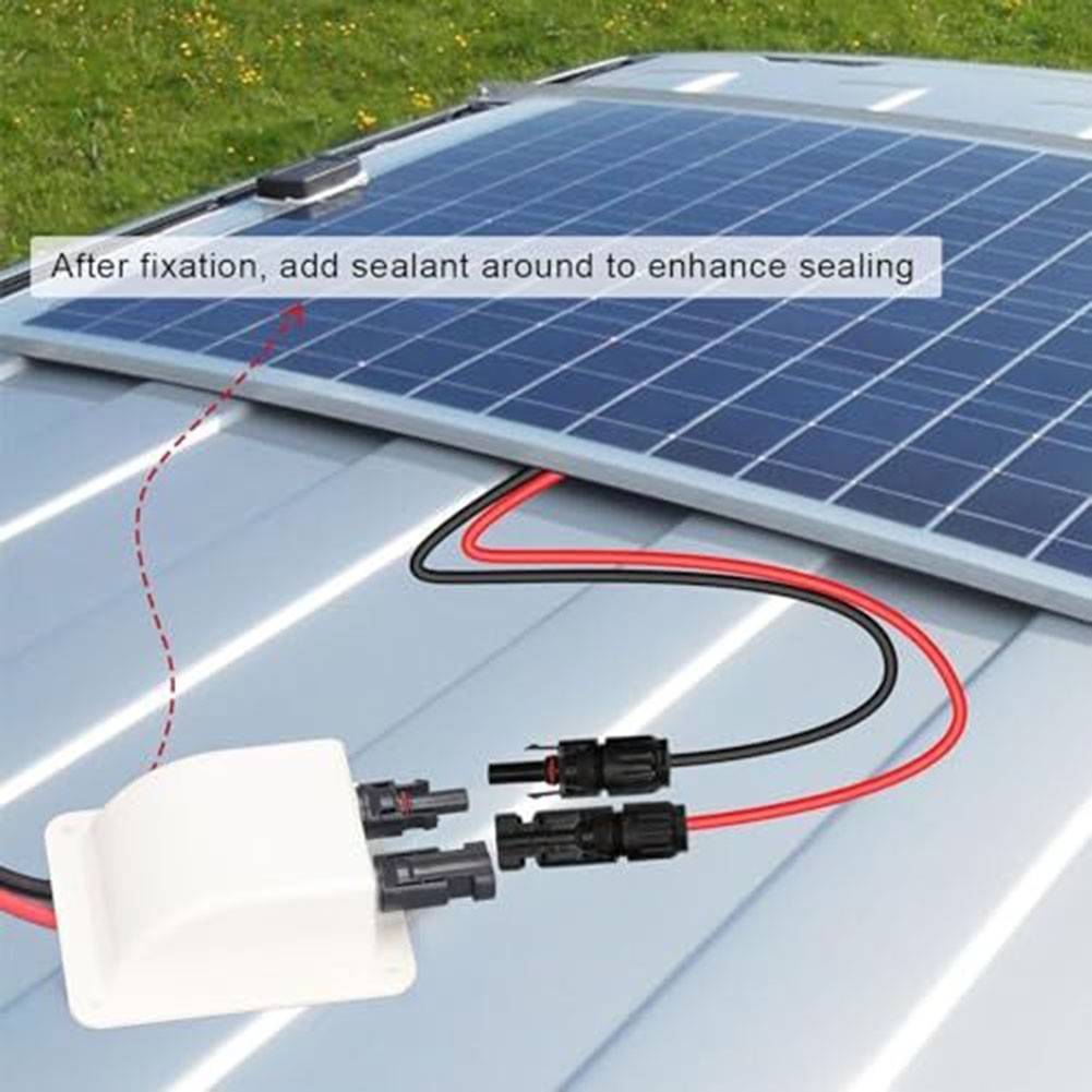 Efficient Power Supply Solar Double Cable Entry Gland Box with Tinned Copper