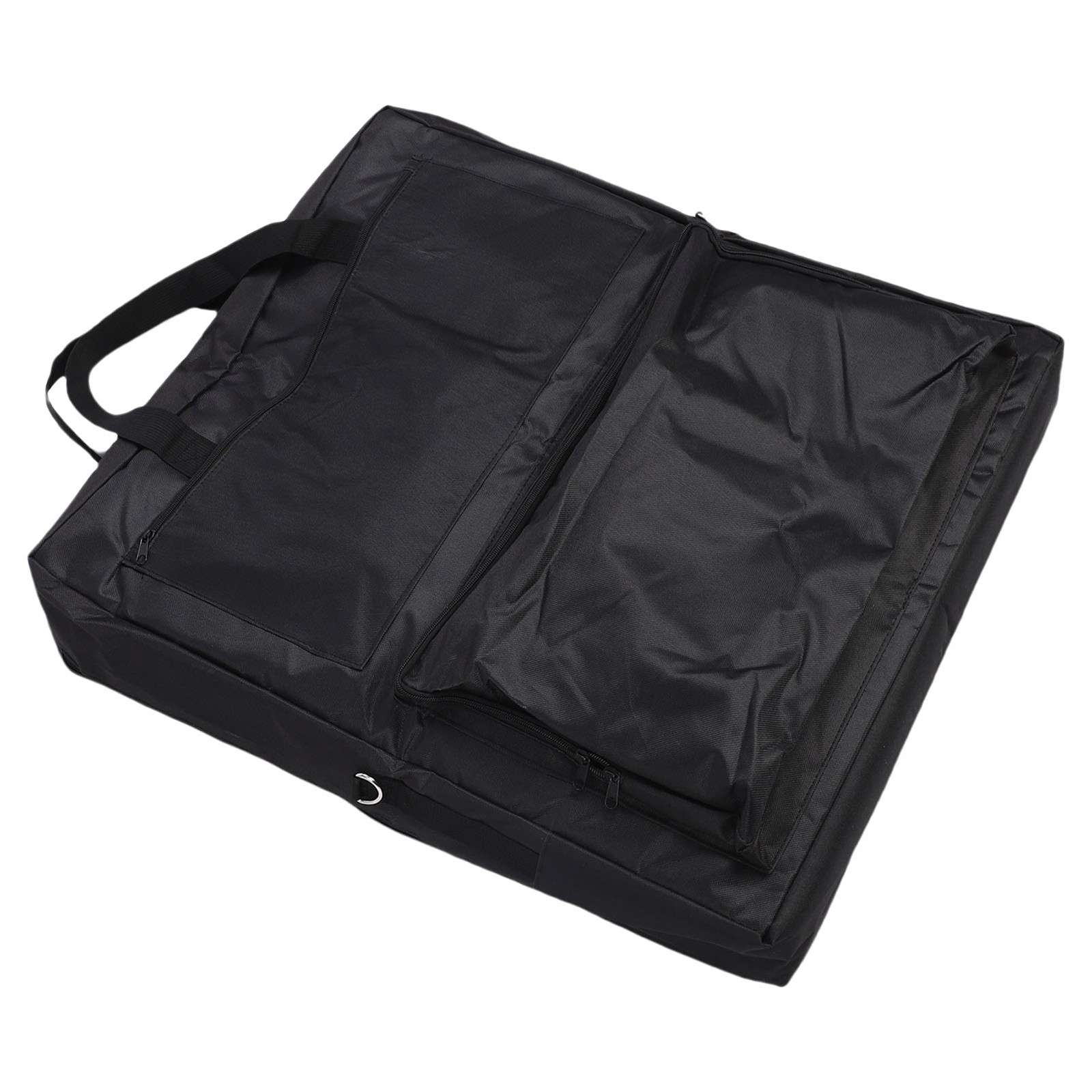 Solar Panel Storage Bag Double Layer Folding Travel Solar Panel Carrying Case