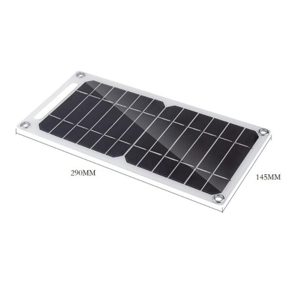6W 10W 5V outdoor solar phone charging board flexible solar panel backpack solar