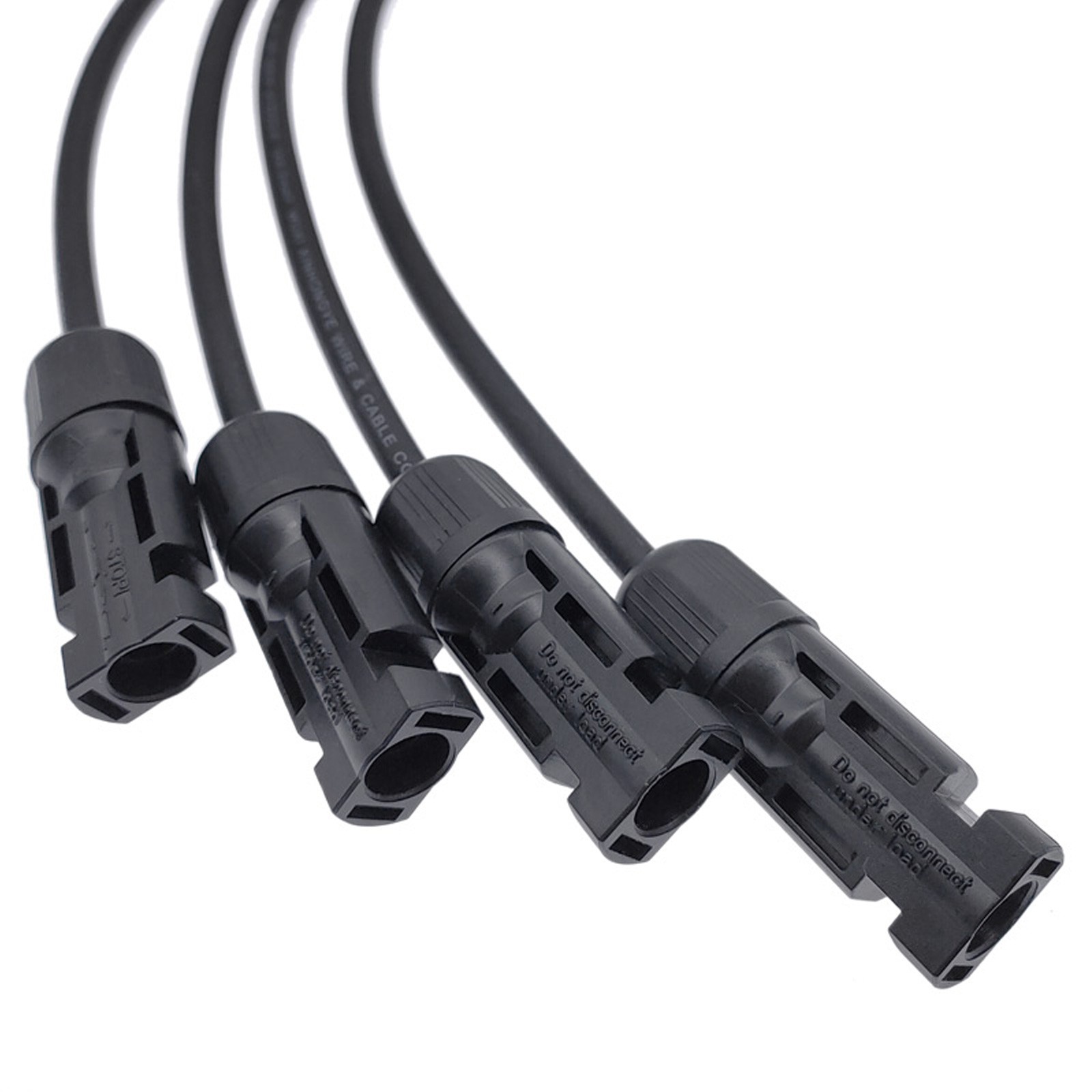 Y Branch Solar Panel Cable Wire 4 in 1 Adapter Caravan Off Grid System Connector