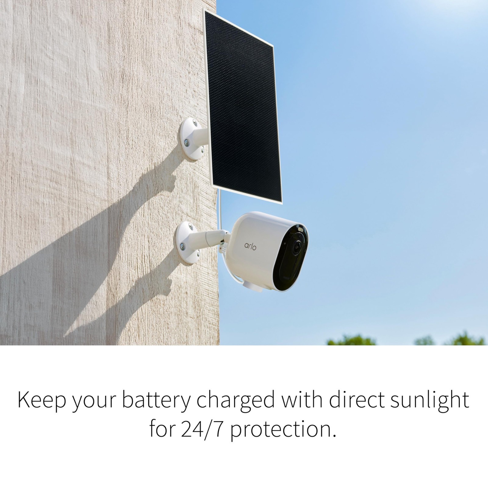 Solar Panel Charger for Security Cameras – Weather Resistant, Easy Install, Comp