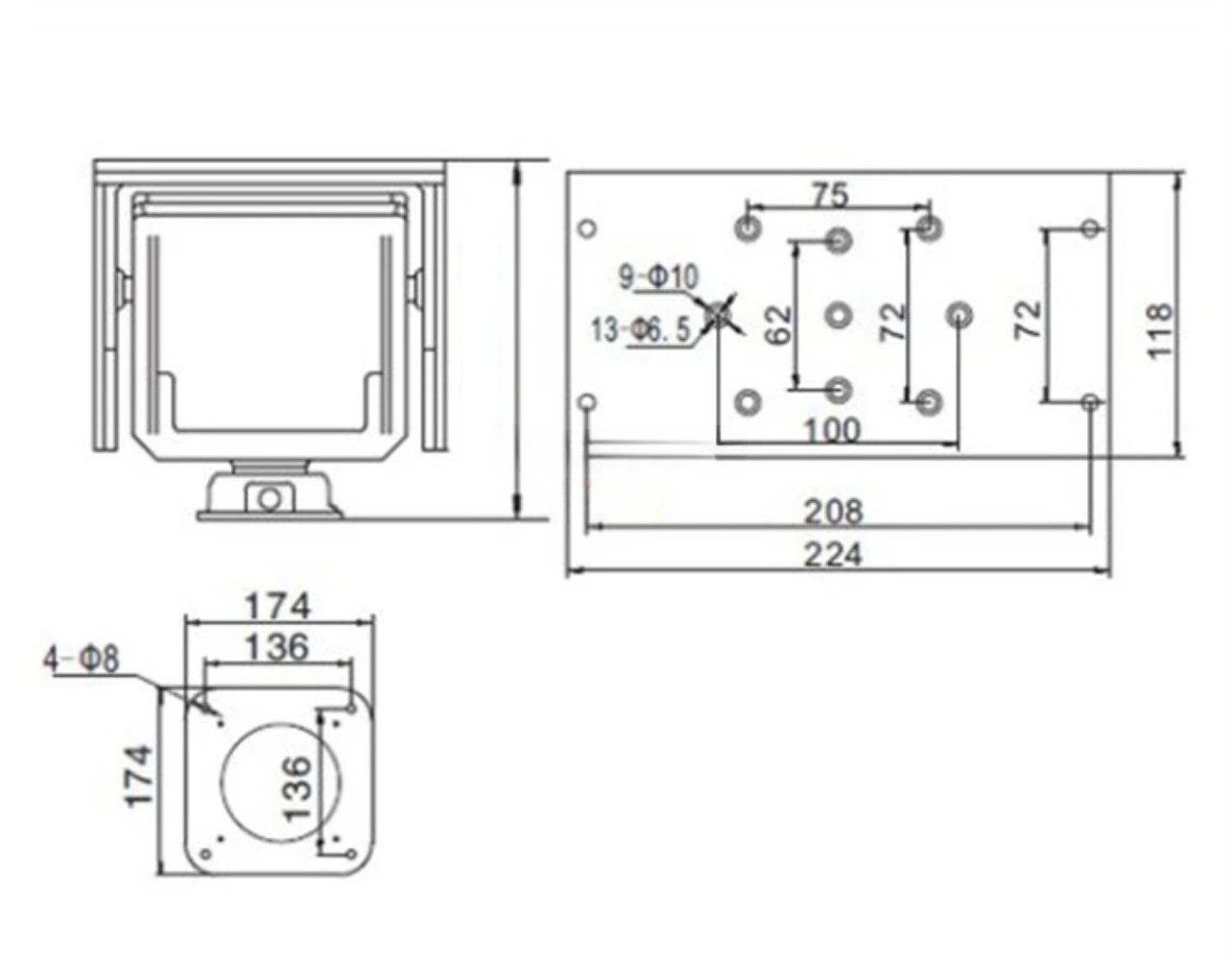 Dual Tracking Platform Small Solar Tracking System Automatic Sunlight Tracking