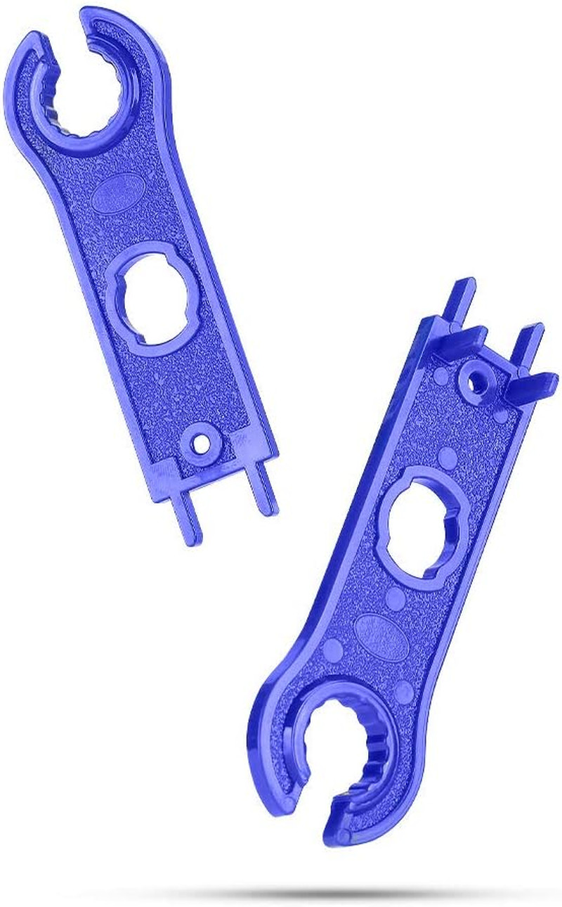 Bougerv 1 Pair Solar Connector Tool Assembly Spanners Wrenches, Solar Panel Conn