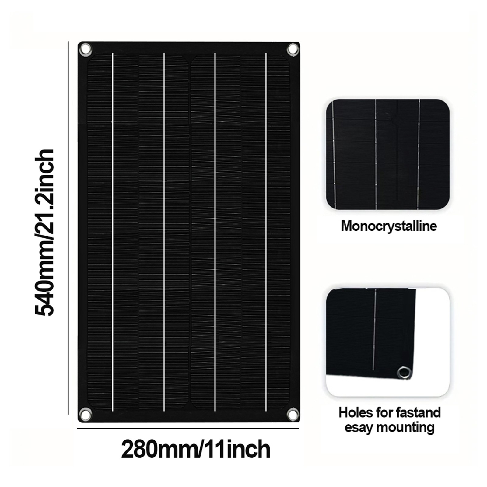 1600W Solar Panel Kit – 2 x 800W + 100A Controller + Extension Cord Multi-ScenNC