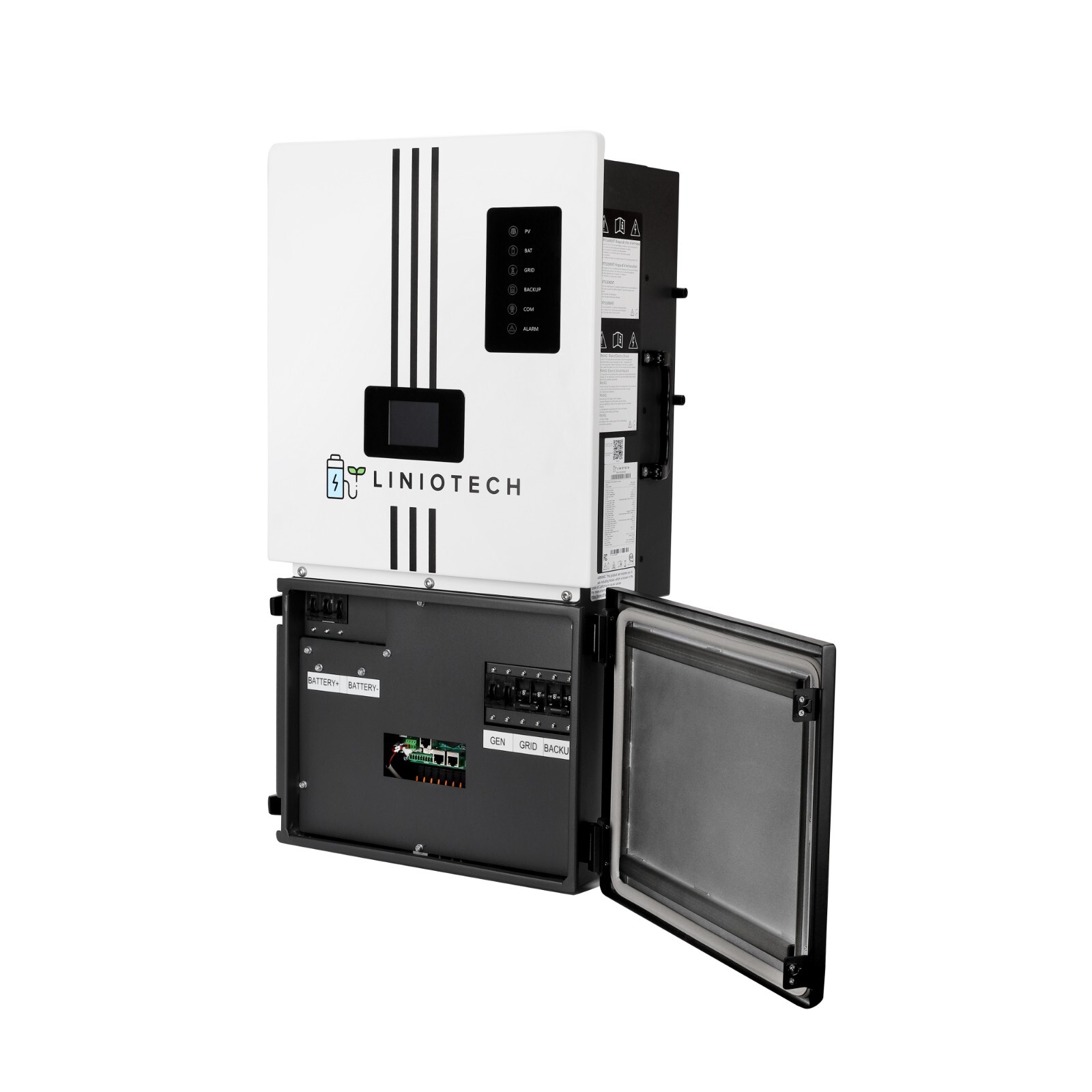 Liniotech 15KVA All-in-One solar Hybrid Inverter 48VDC 120/240/208V