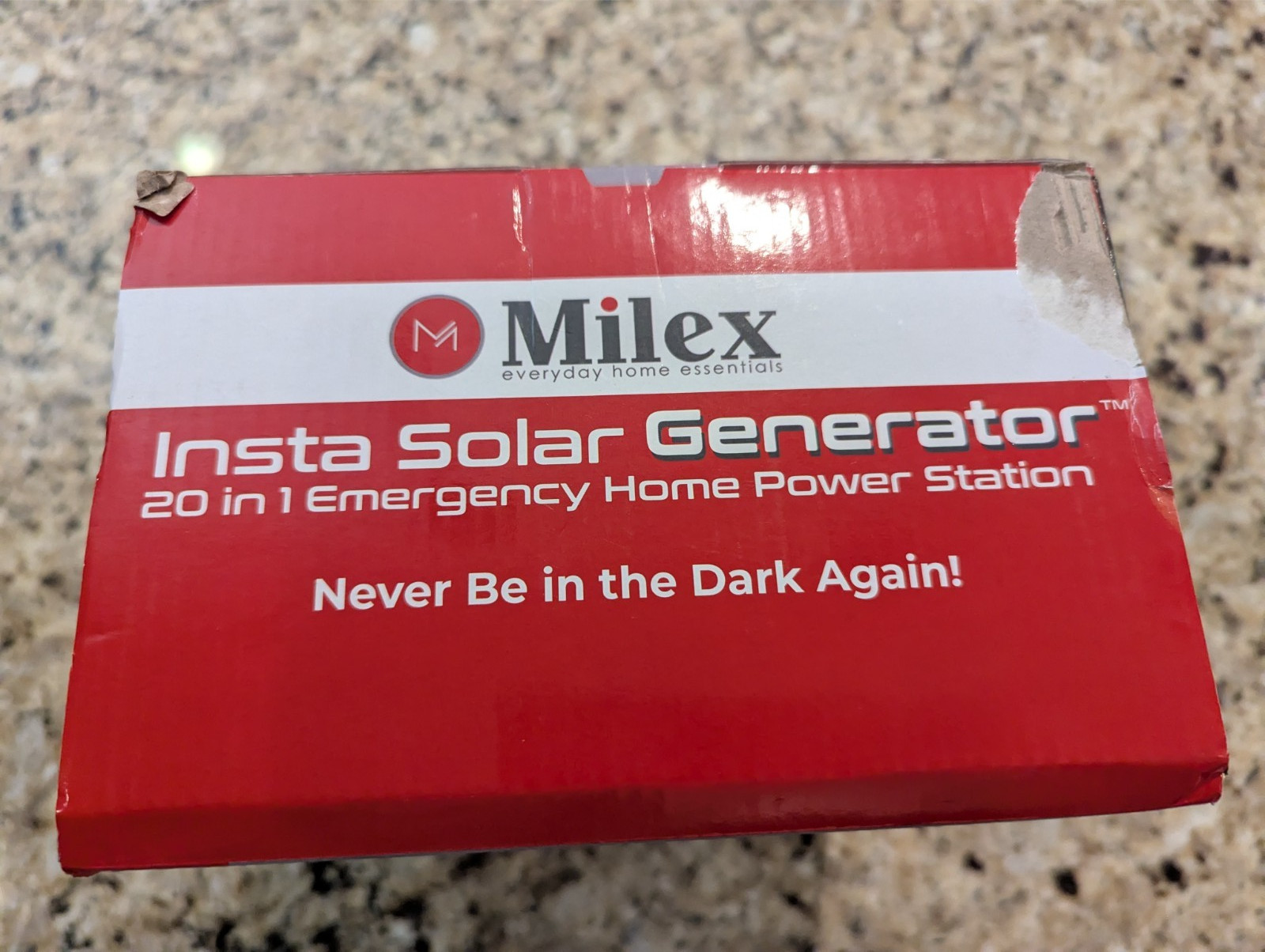 Milex Insta Solar Generator 20 in 1 Emergency Home Power Station