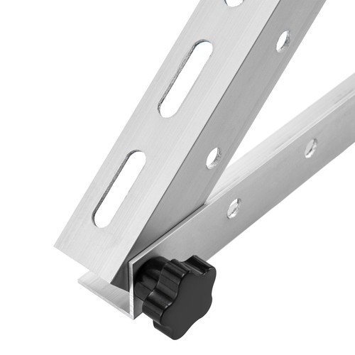 2Pcs 45 Inch Solar Panel Tilt Mount Brackets For Motorhome Boat Adjustable 0-90°