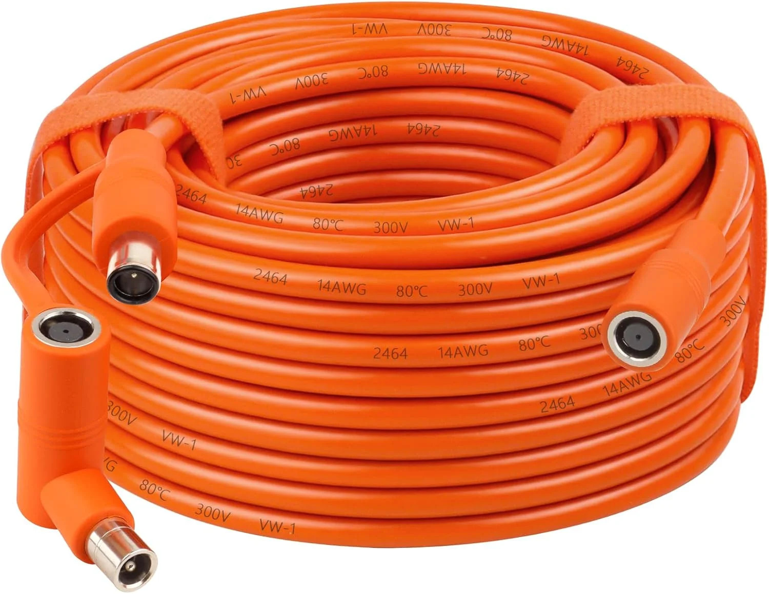 MOOKEERF 14AWG DC 8mm Extension Cable for Solar Panel 50FT,DC7909 Solar Panel Ca