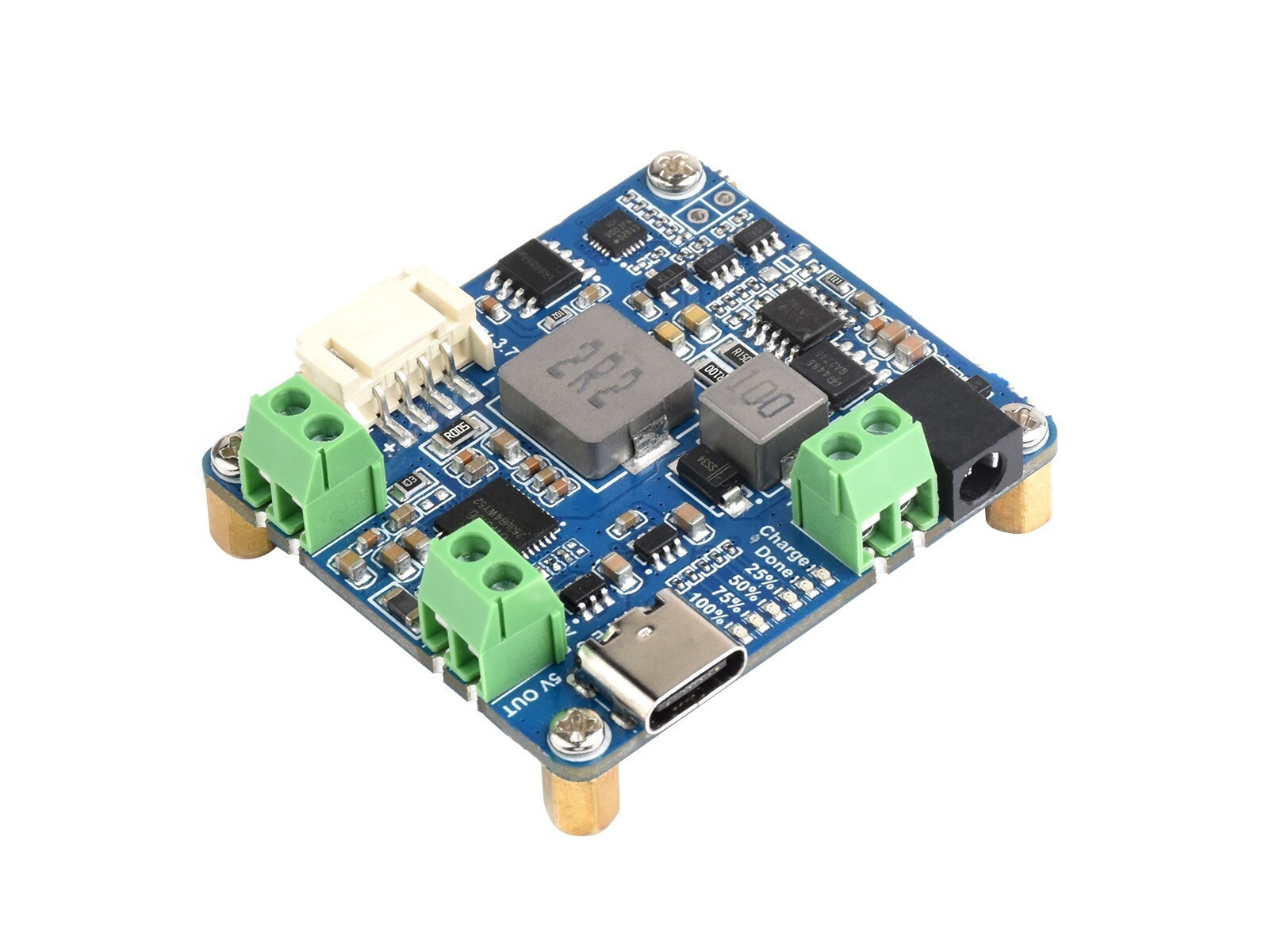 for Waveshare Solar Power Manager Module (D), Supports 6V~24V Solar Panel