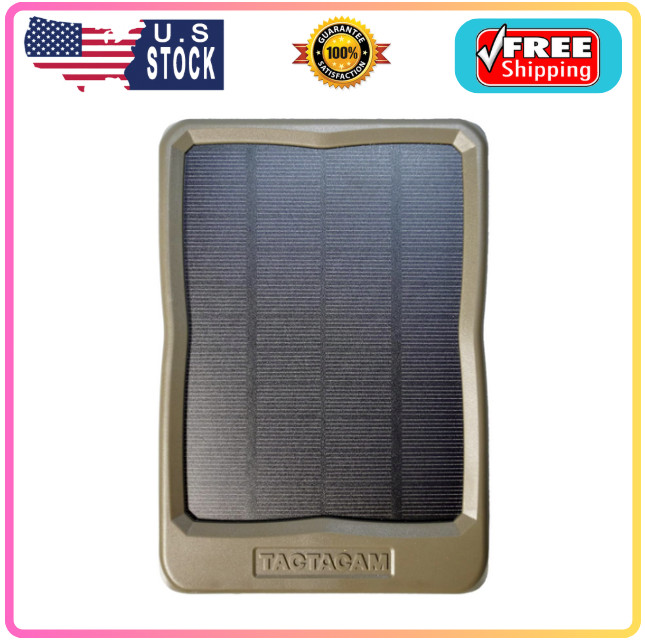 ✅Tactacam Reveal External Solar Panel Reveal X, XB and SK EXT-V1📦