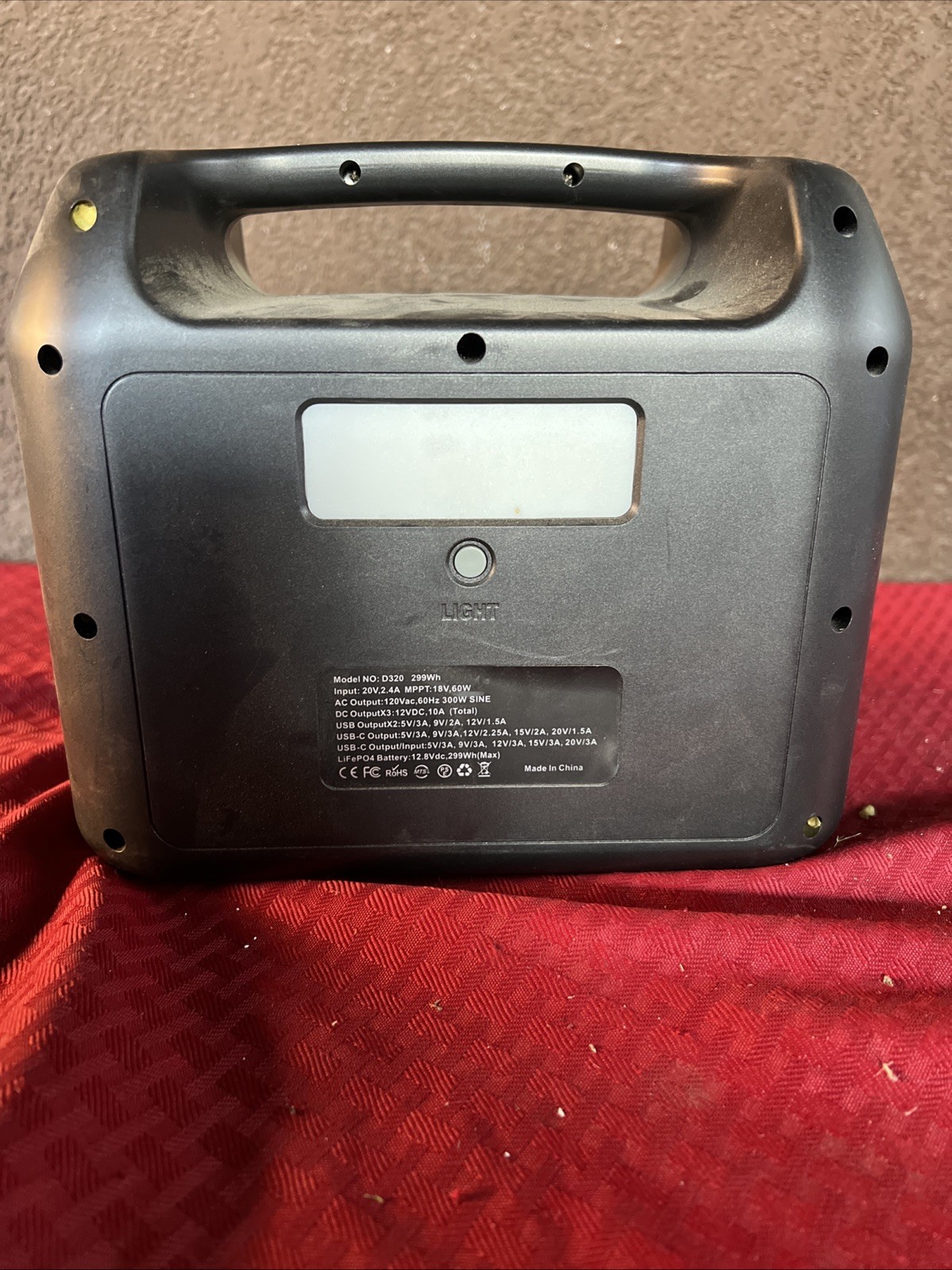 4Patriot Power Sidekick D320-299WH Power Bank Generator