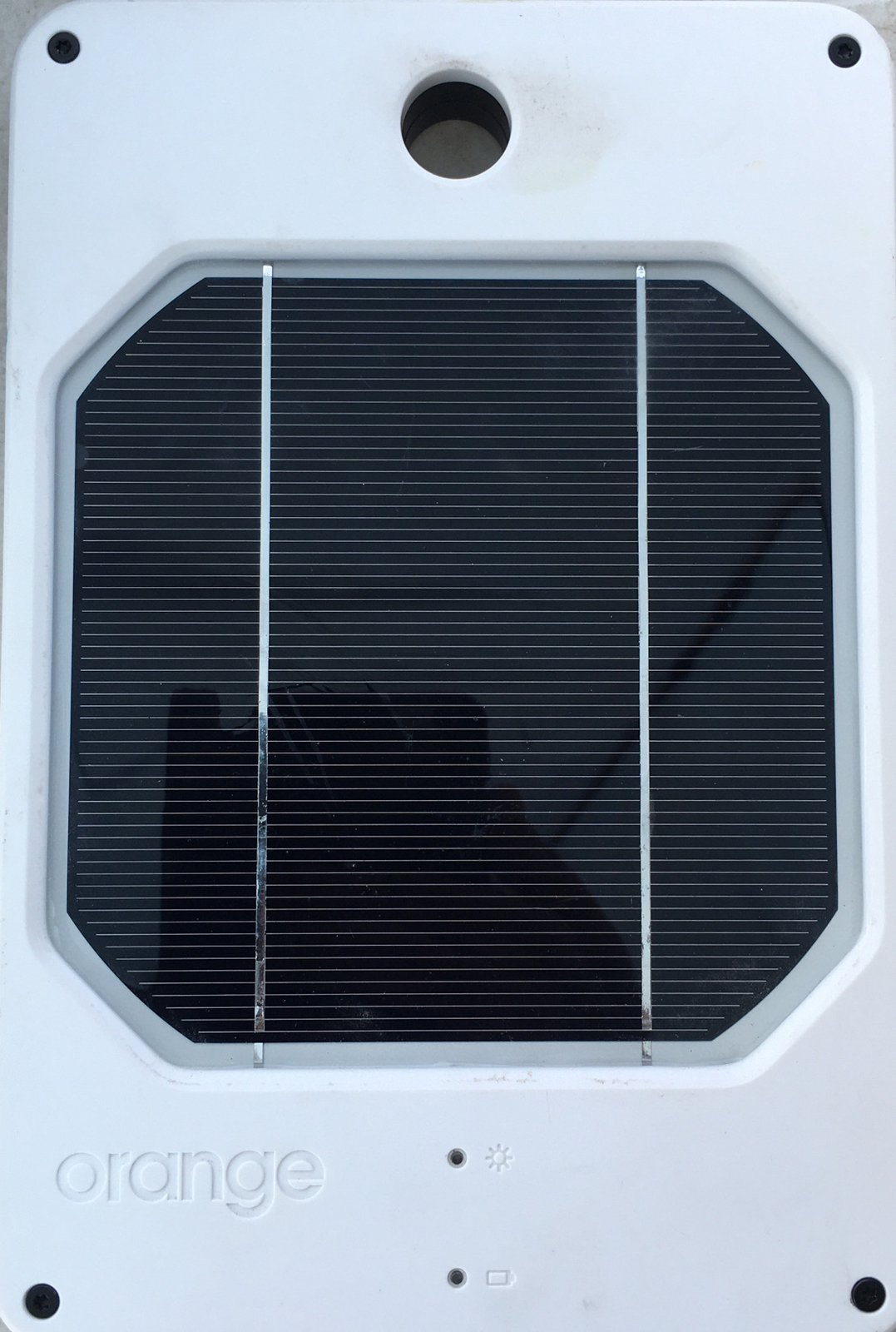 Joos Orange Solar Panel Charger Used With Good Condetion————-14