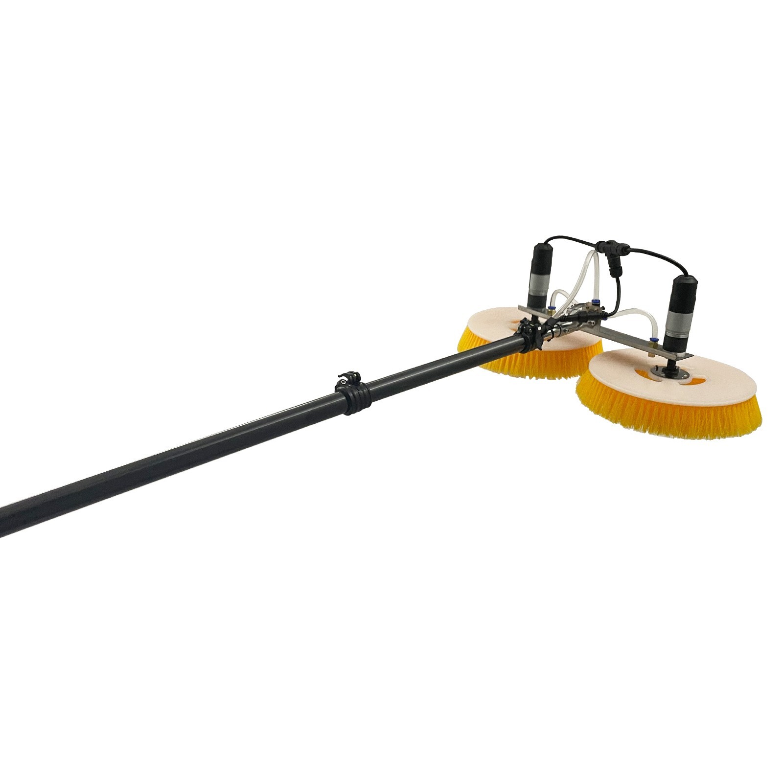 Double Head Electric Solar Photovoltaic Panel Cleaning Machine Multifunctional