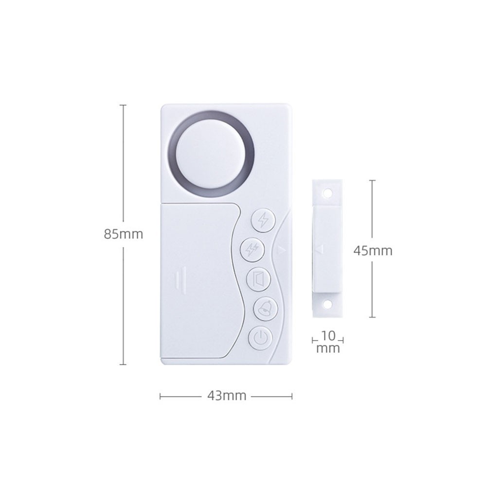 Magnetic Door Alarm for Refrigerator with Delay Function and Easy Installation