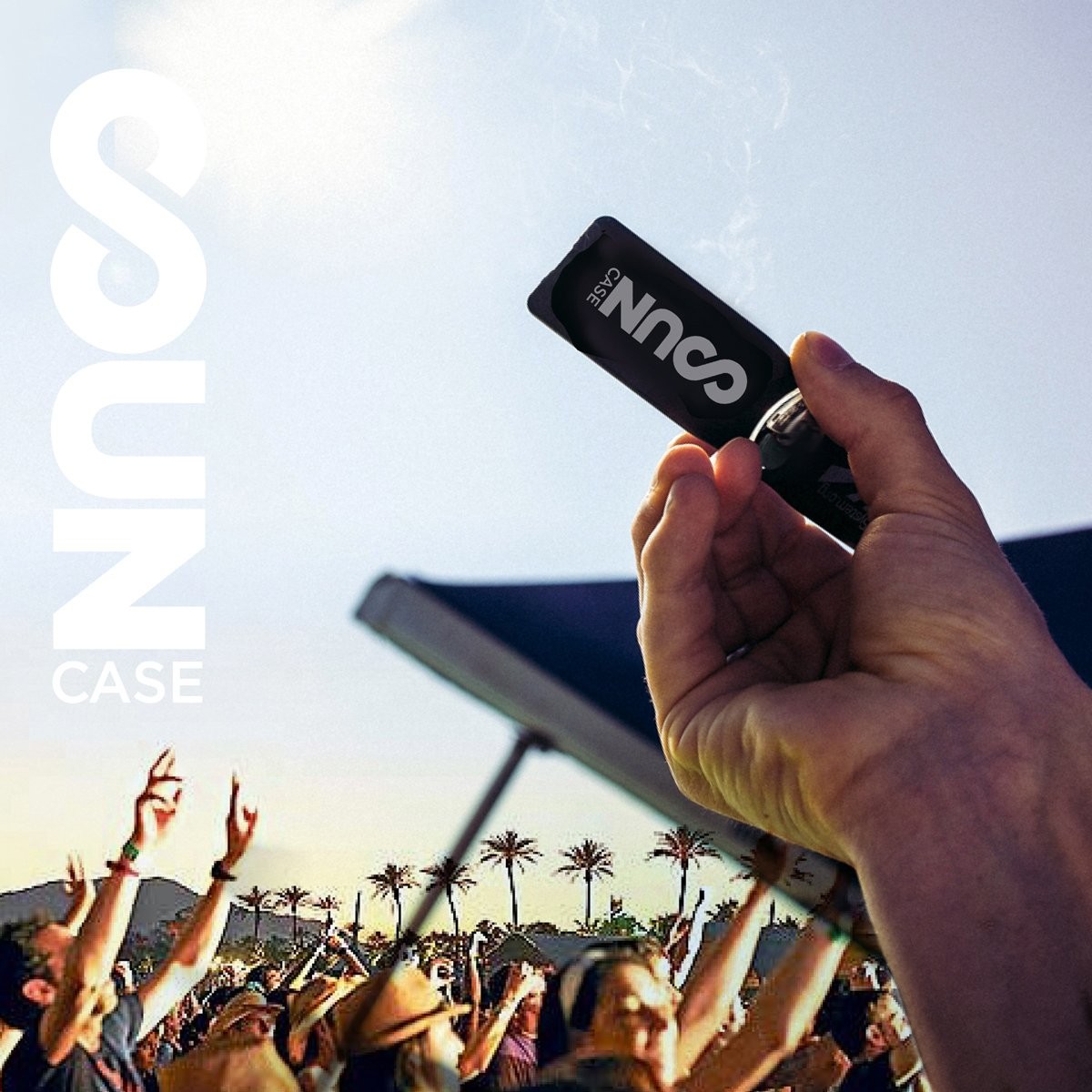 Suncase Solar Lighter Compact Ecofriendly Solar Powered Windproof Waterproof Ult