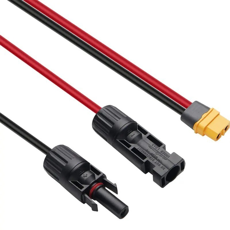 Solar Panel Connector to XT60 Solar Charging Cable for ALLPOWERS R600 R1500