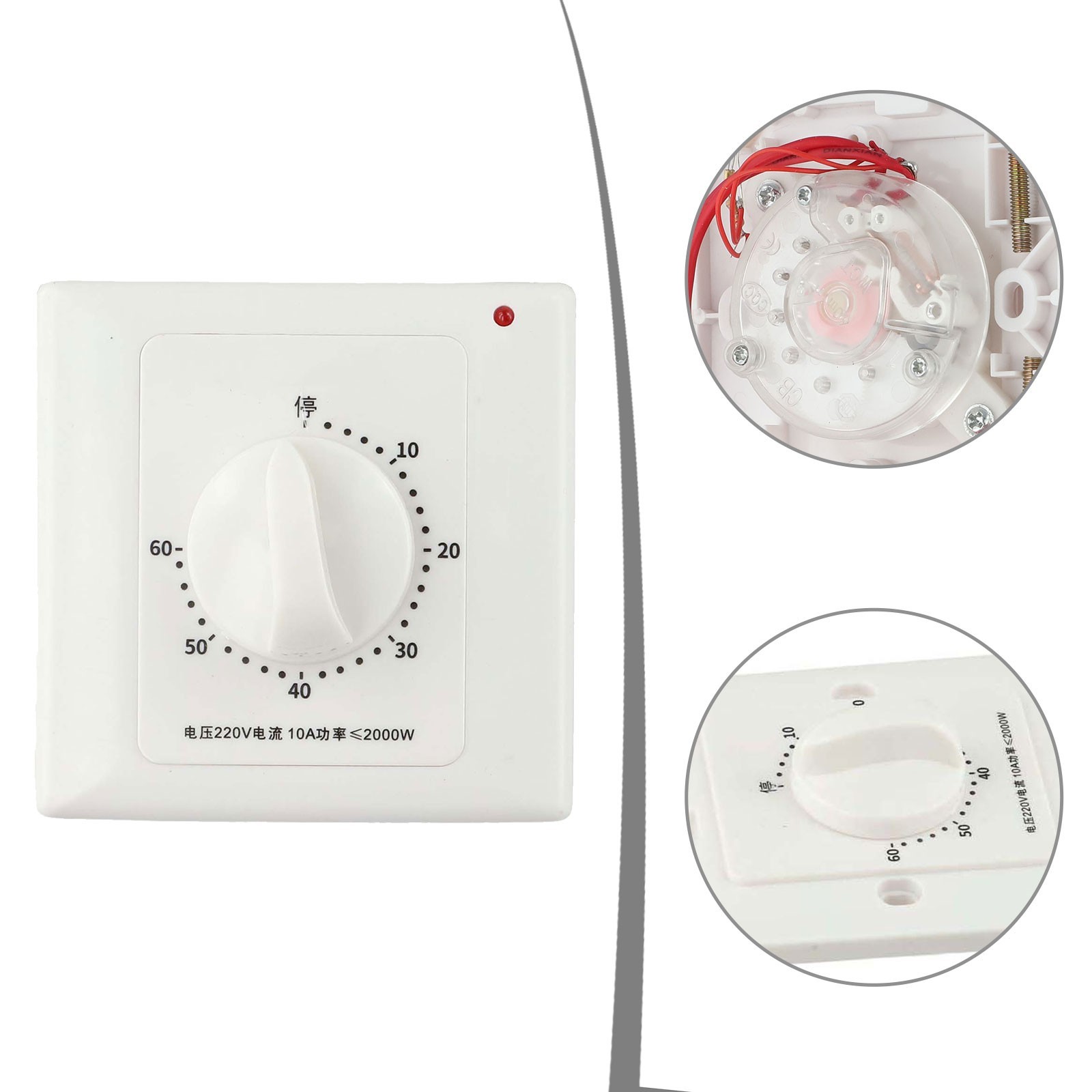For Timer Switch for Router Mobile Charger Air Conditioner AC100-240V 10A