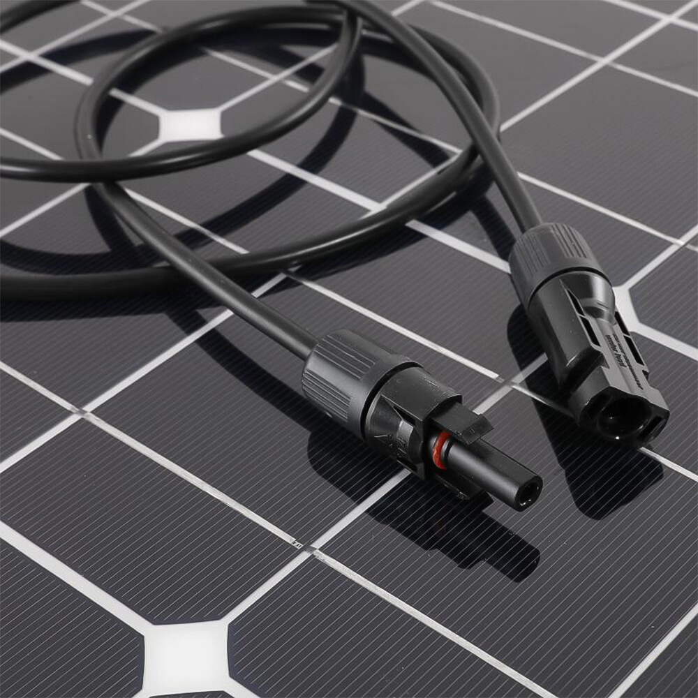 300W Watt Flexible Solar Panel Portable Mono RV Camping Battery Charge Boat 12V