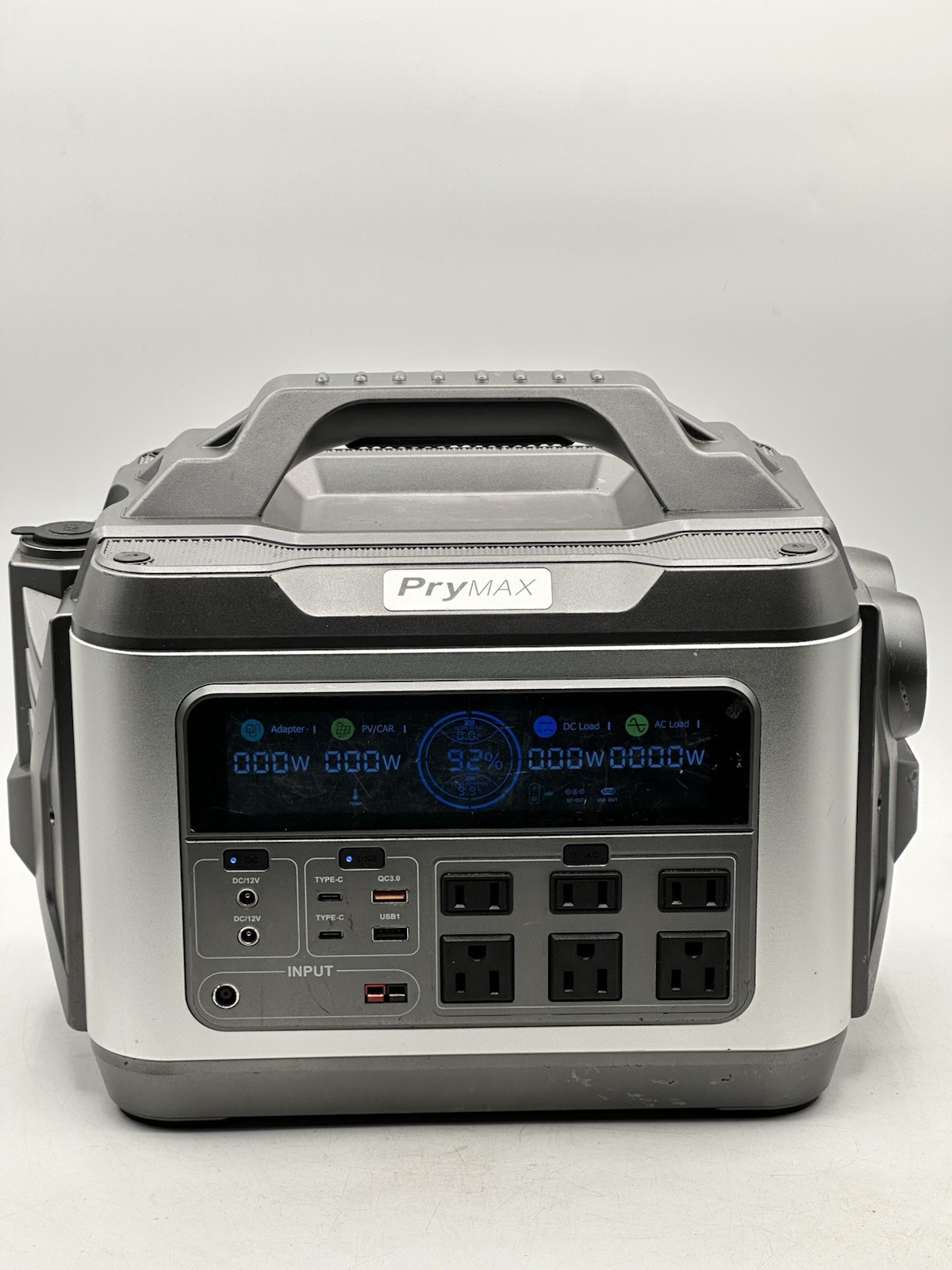 PryMax Portable 1200W 1100wh Power Station J1200Series Peak 2600W Indoor Outdoor