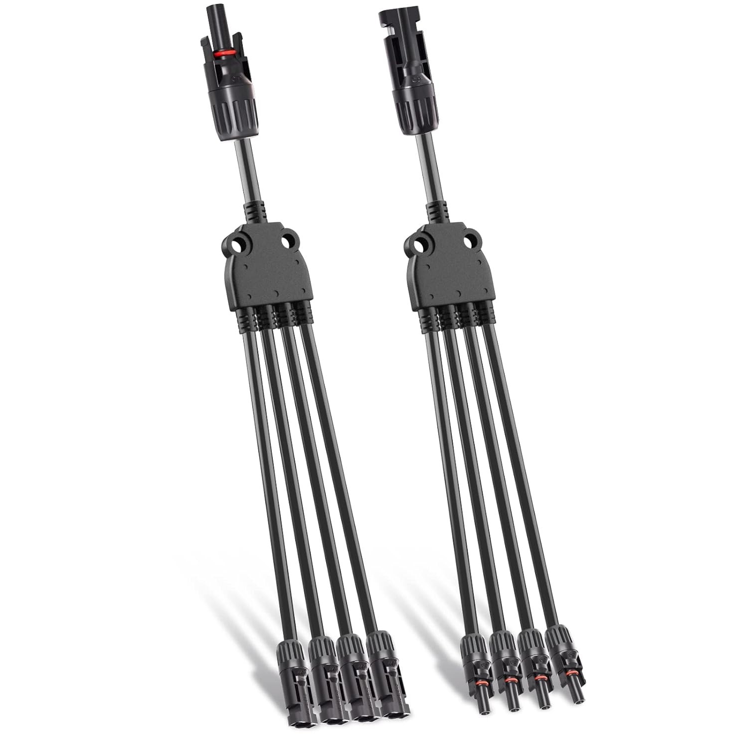 1 Pair Solar Y Branch Connectors – Parallel Adapter with Waterproof Rating