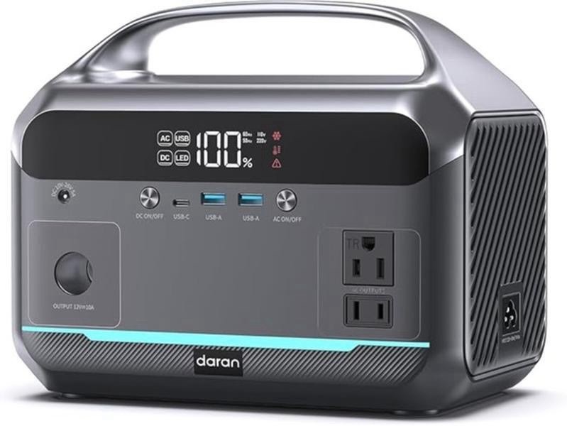 DaranEner NEO300L Portable Power Station | 350W 288Wh