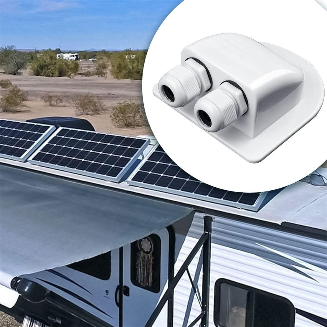 Versatile 2-6 mm Solar Cable Connector – Weather-Resistant ABS Construction