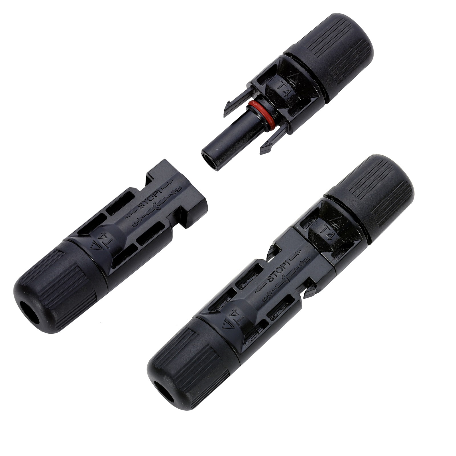 10Pairs Male-Female Solar Cable Connectors Waterproof for DIY Solar Panel