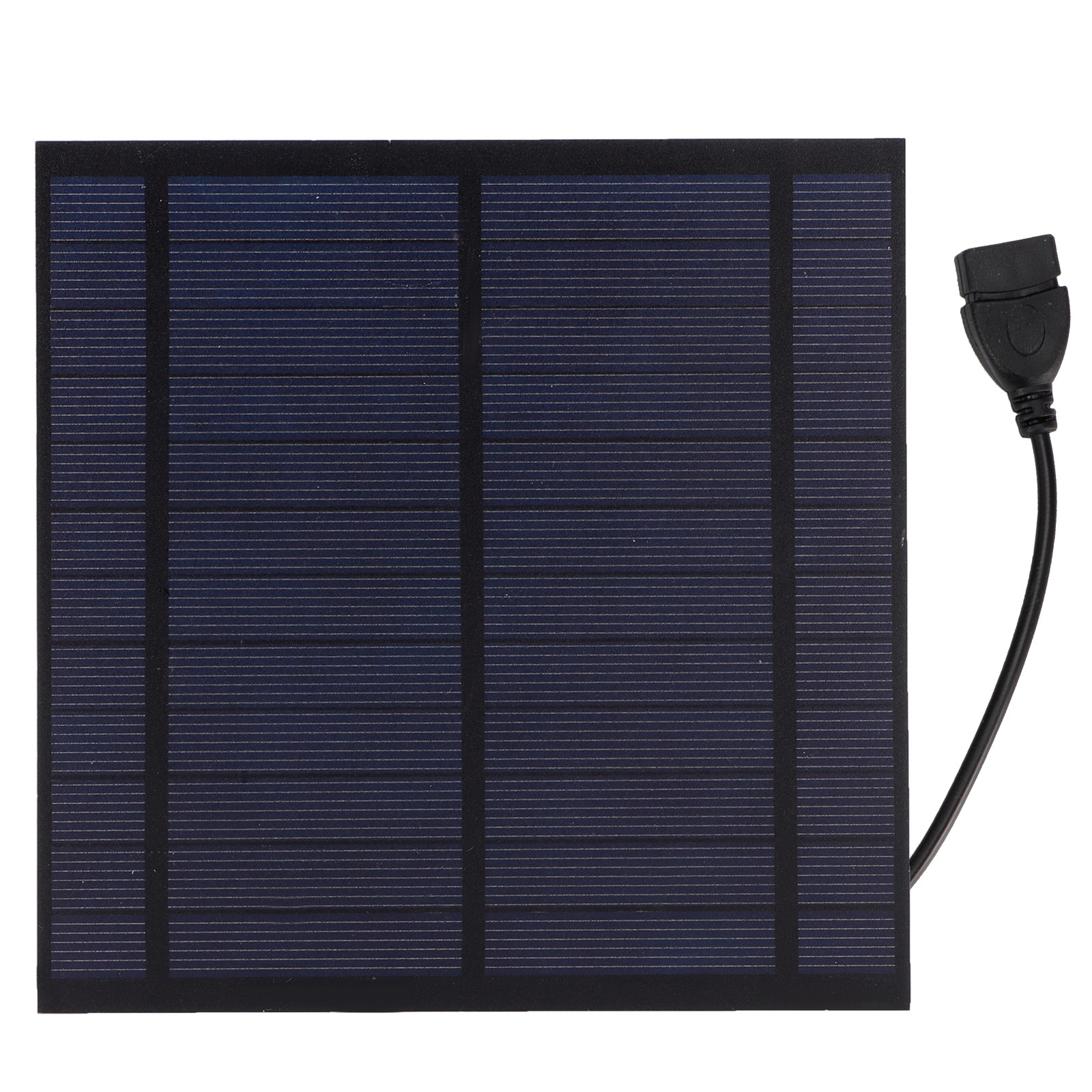 Solar Powered Ventilation Fan 5W Solar Panel Set USB Portable Cooling Fan for Pe