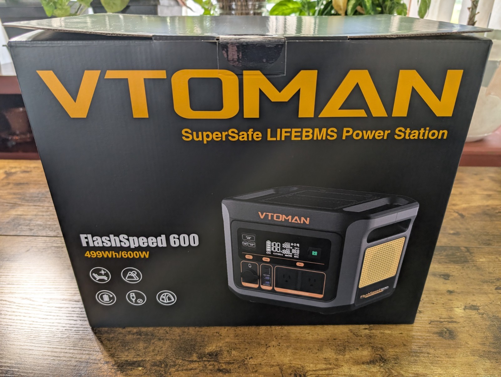 vtoman jump 600x portable power station 600w